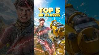 TOP 5 BEST BATTLE ROYALE CLASSES in COD Mobile