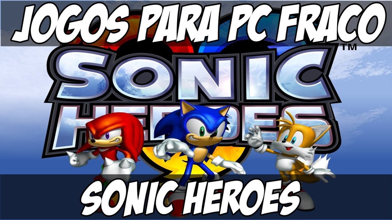 Jogos do sonic para computador