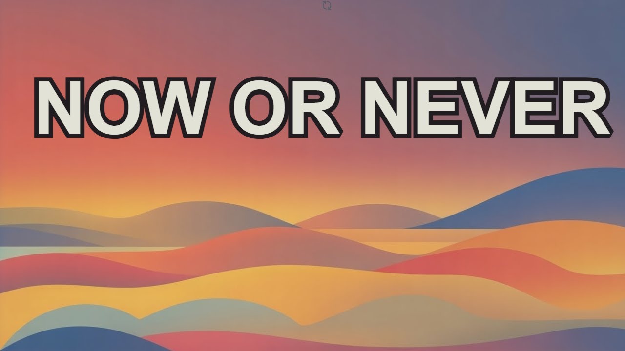 NOW OR NEVER – AI COVER SONG | Motivational Pop Rock Track | Dream Chasing Anthem