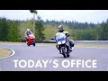 Working: A Day with Bret Tkacs at the Track in the Rain