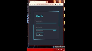 Login Page in HTML & CSS |#shorts #html #css #loginpage #design