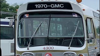 A SEPTA Bus 1970 GMC #4300 from the bus rodeo today!