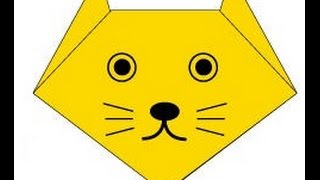 Origami Kedi Yapımı