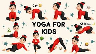Yoga for Flexibility | Yoga for Kids | Improve Posture | Yoga for Children
