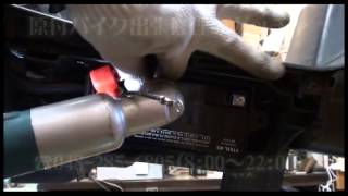 アドレスV100【CE11A・13A】のバッテリー交換をしてみた[X5L-BS]