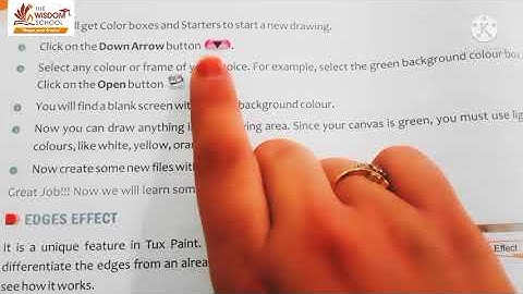 Grade 3 /Computer /Ch 3 More on Tux Paint/ 14 Aug