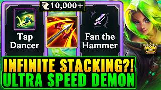 Tap Dancer Zeri: Over 10,000 Move Speed - 12x Stacks Per Hit | League Arena Gameplay screenshot 2
