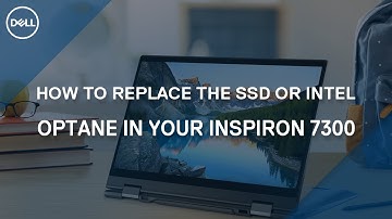How to replace the M.2 2280 Solid State Drive (SSD) or Intel Optane in your Inspiron 7300 and 7400
