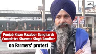General Secretary Punjab Kisan Mazdoor Sangharsh Committee Sharwan Singh Pandher on Farmers’ protest