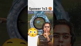 Spower OP 1v3 Clutch 💀🔥 | BGMI Gameplay | #bgmi #live #livestream #hungergamestiktok #andrast