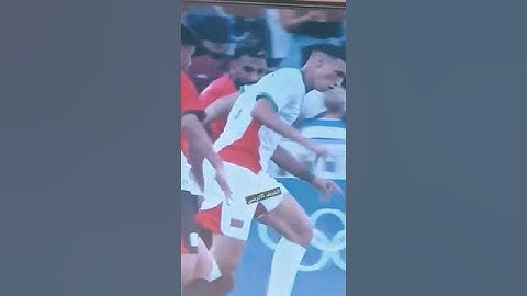 هدف المنتخب المغربي لبلال الخنوس في شباك المنتخب المصري  بأولمبياد باريس 2024  🇲🇦3.0🇪🇬