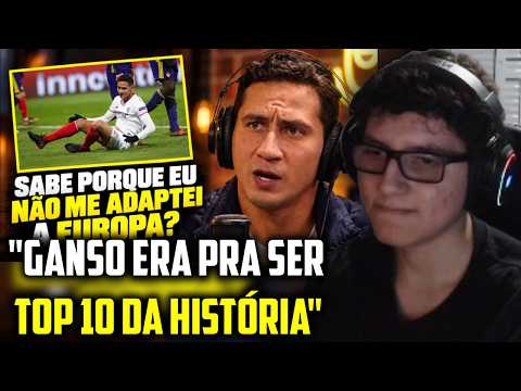 GANSO FALA SOBRE SUA PASSAGEM NA EUROPA | REACT DENÍLSON SHOW