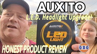 Auxito LED headlight bulb honest product review with headlight restoration bonus! by Grease Belly Garage 739 views 2 months ago 16 minutes
