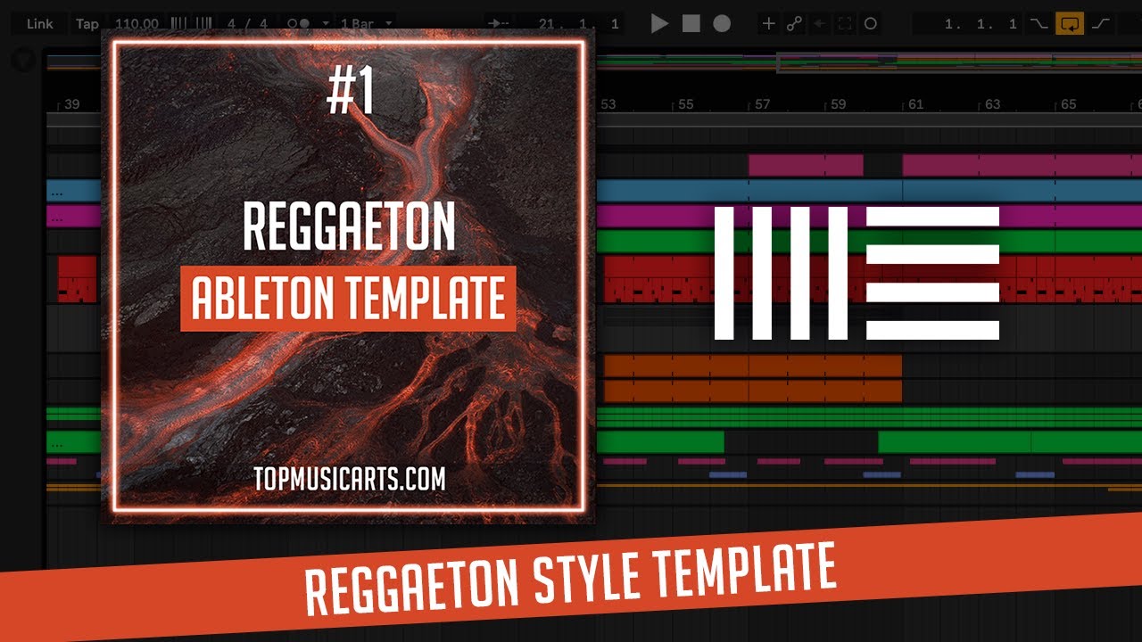 #1 Reggaeton Style Ableton Template (2 Royalty free melodies) - YouTube