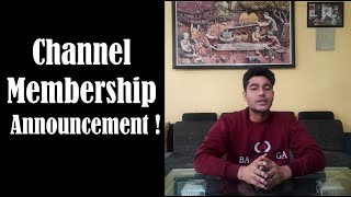 Channel Membership Announcement - YouTube Channel Membership - Channel Membership Net Worth