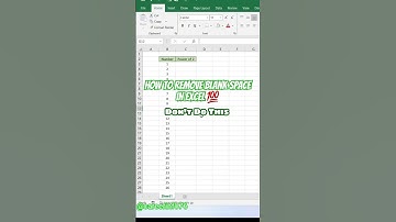 how to remove blank space in excel 💯 #ExcelShorts #ExcelTips #ExcelTricks #ExcelTutorial #LearnExcel