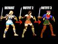 Every Soul Edge/Soul Blade Costume + Side by Side Comparison