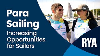 Para Sailing - Increasing Opportunities for Sailors by Royal Yachting Association - RYA 210 views 2 months ago 1 minute, 40 seconds