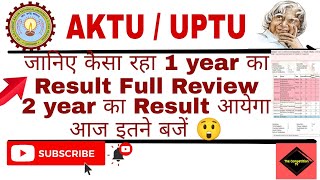Aktu 1 year students Review || Aktu 2 year result 2022 News today || Aktu latest news today