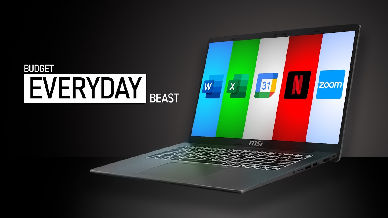 Is this the Best Budget laptop for school and work in 2025 ? | MSI