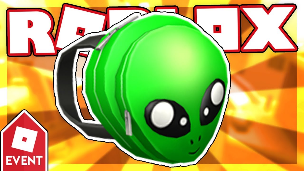 How To Get Alien Backpack In Roblox