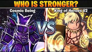 Cosmic Being Vs King of Heroes V2 (F Move) : Which is Best Melee? - Sailor Piece screenshot 1