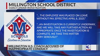 Parents accuse Millington coach of inappropriate conduct toward students