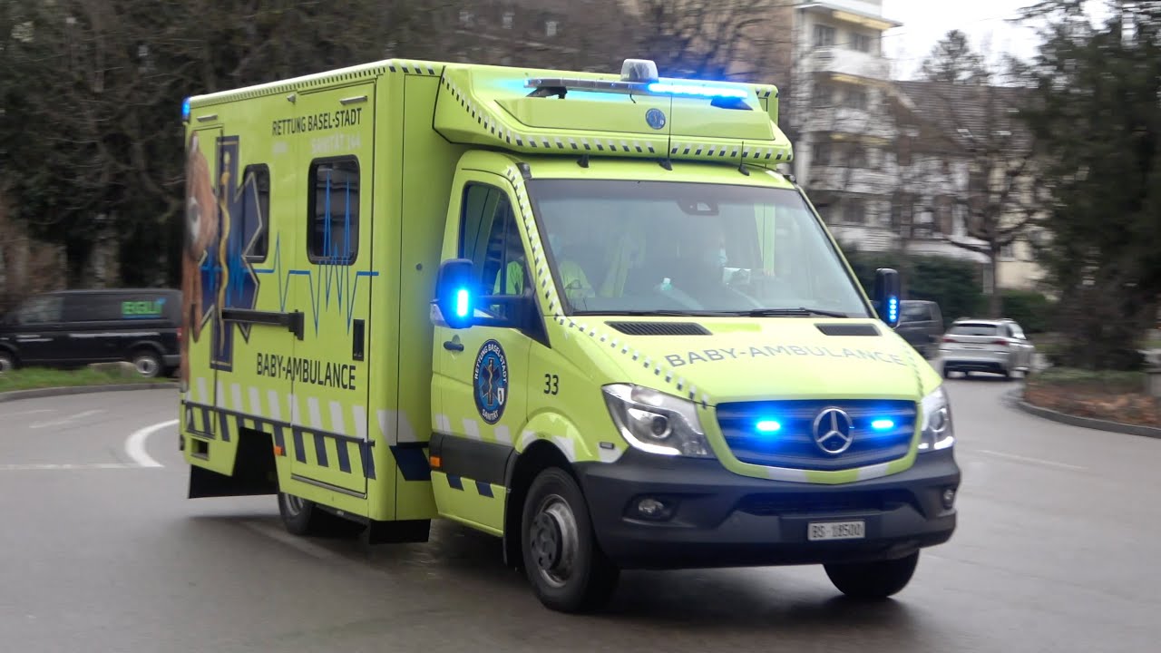 [BABY-Ambulance] Rettung Basel-Stadt im Einsatz