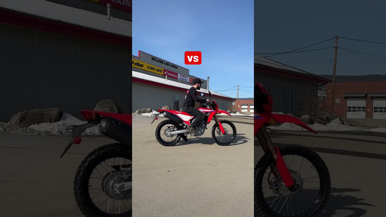 Honda CRF 300L Vs 300 RALLY Sound Comparison Which One Do You Prefer MAX S MOTO SHOP
