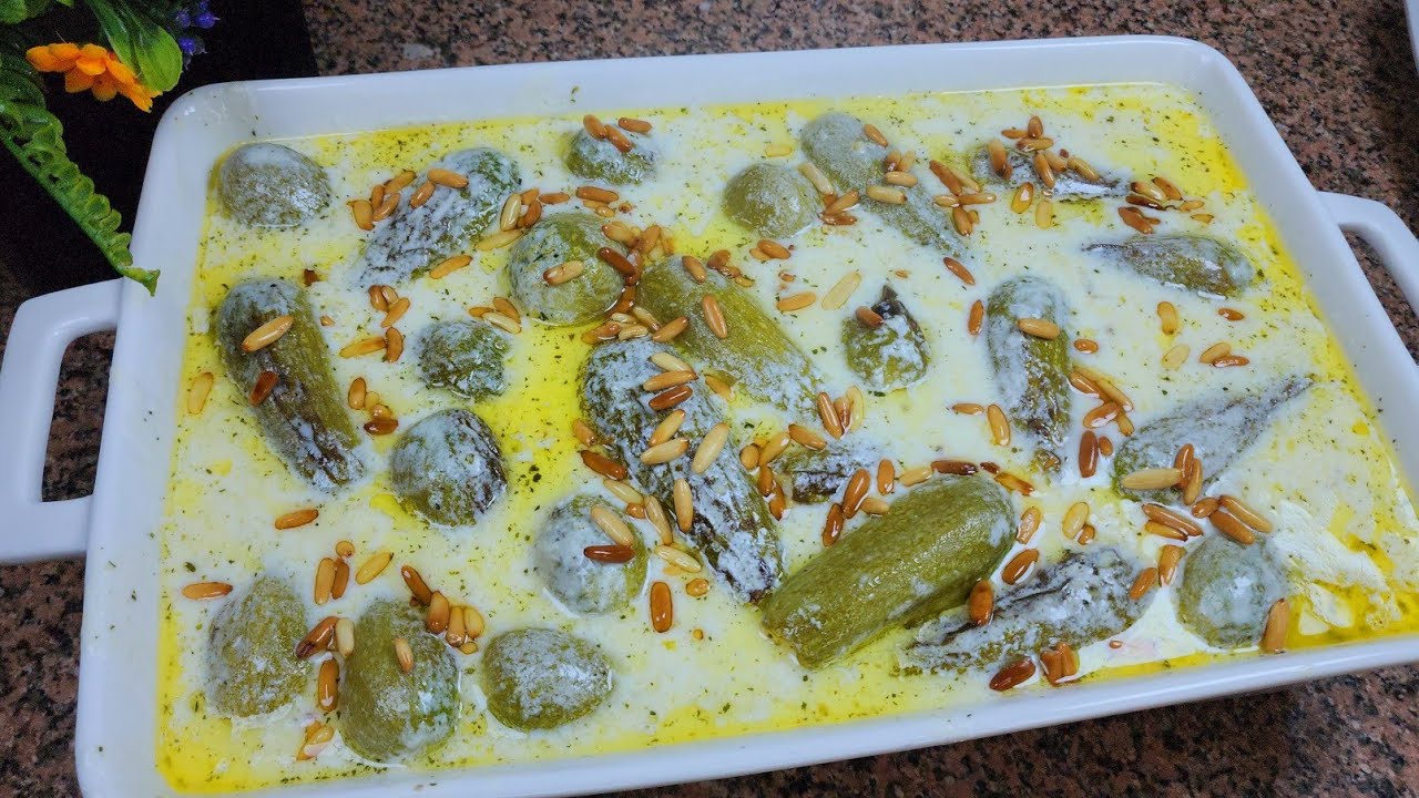 مخشي / كوسا باللبن بطريقة افخم المطاعم طريقة مختلفة ونكهة مميزة ❤️