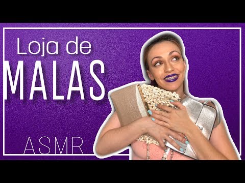 ASMR PORTUGAL: Loja de Malas
