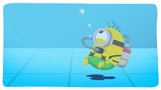 SATURDAY MORNING MINIONS | Episode 2: Swimming Fools (Illumination Entertainment) HD