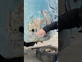 Welding on a vw bus. Another project done.