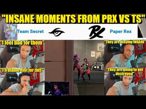 FNS react to INSANE MOMENTS OF PRX  VS TEAM SECRET | VCT 2026: Pacific Stage 1 |
