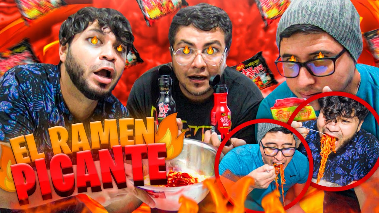 🔥PROBANDO EL RAMEN MAS PICANTE DEL MUNDO #2 🍜 | 🥵TERMINO LLORANDO😭