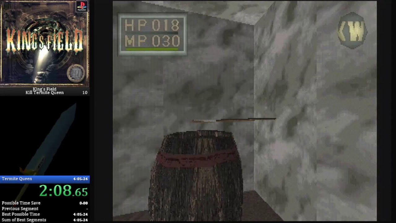 King's Field I (US) Kill Termite Queen in 348 YouTube