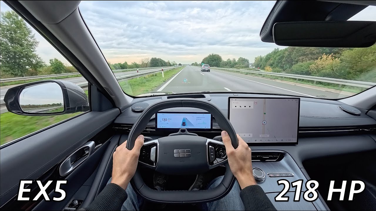 Geely EX5 2025 POV Test drive (218 HP)
