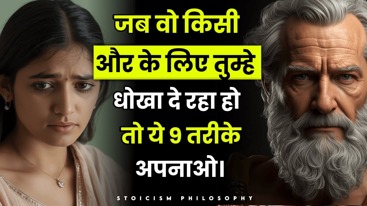 जब वो किसी और के लिए तुम्हे धोखा दे रहा हो तो ये 9 तरीके अपनाओ। Stoicism In HIndi | Stoic Diary