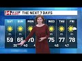 14 First Alert: Fall Chill Settles In