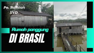 Rumah Panggung di pinggiran kota Porto velho Brasil