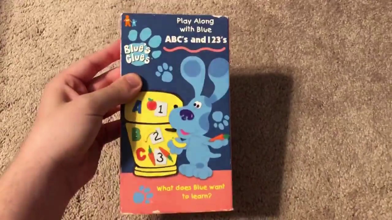 My Blue's Clues VHS/DVD Collection (2018 Edition) - YouTube