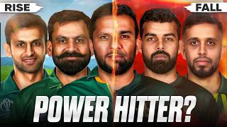 Why they Fail at Big Stage? The Rise and Fall of Pakistani Power-Hitter