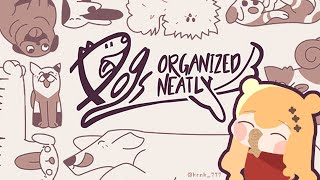【Dogs Organized Neatly】 ワンちゃんパズル 【にじさんじ | セフィナ】