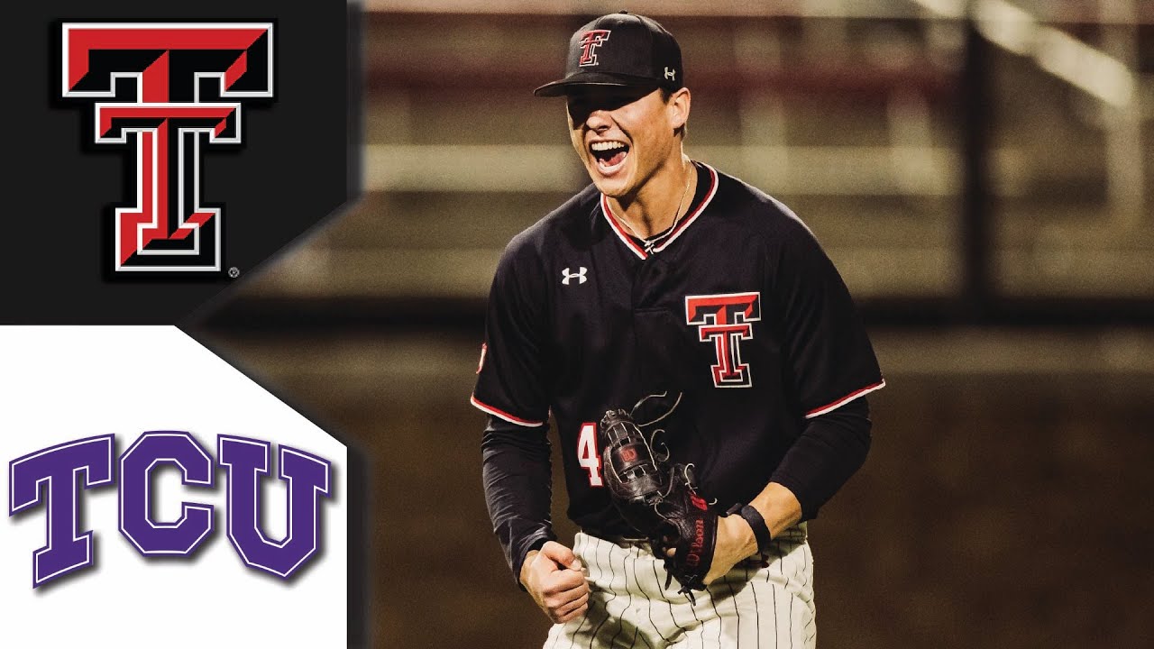 TCU vs 22 Texas Tech Baseball Highlights (INSANE 35+ RUN THRILLER