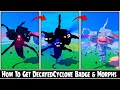 How To Get NEW DecayedCyclone Badge &amp; 2 Skin morphs in Tiny Universe Rp [NEW UPDATE] Roblox