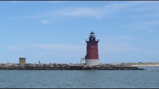 4K Voyage to Lewes' East End Lighthouse