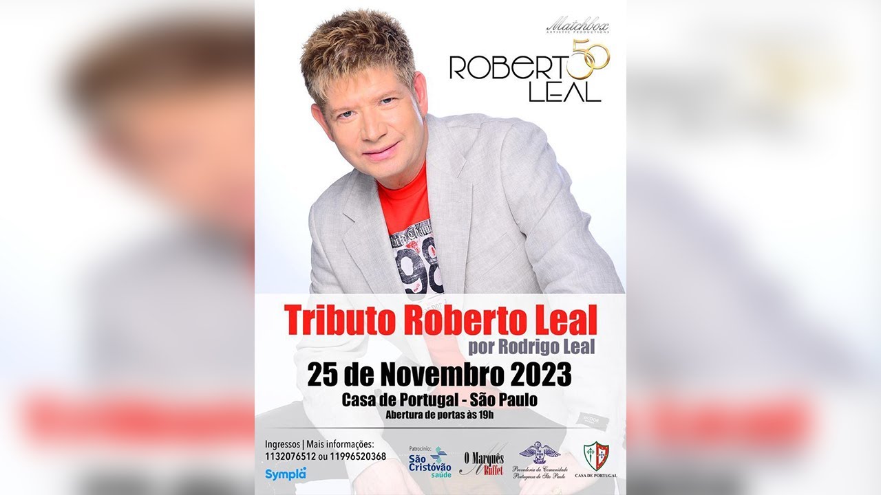 TRIBUTO ROBERTO LEAL | POR RODRIGO LEAL | AO VIVO |