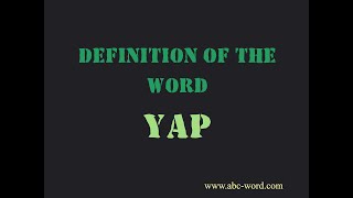 Definition of the word \