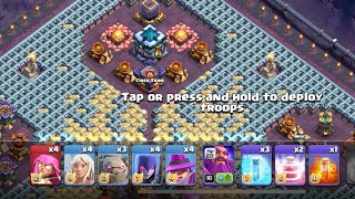 How To Three Star The Comet Challenge In Clash Of Clans In First Attempt Super Easy With Swag