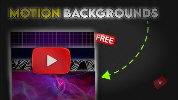 Motion Background Like @TubeSensei, @DecodingYT, and @Algrow